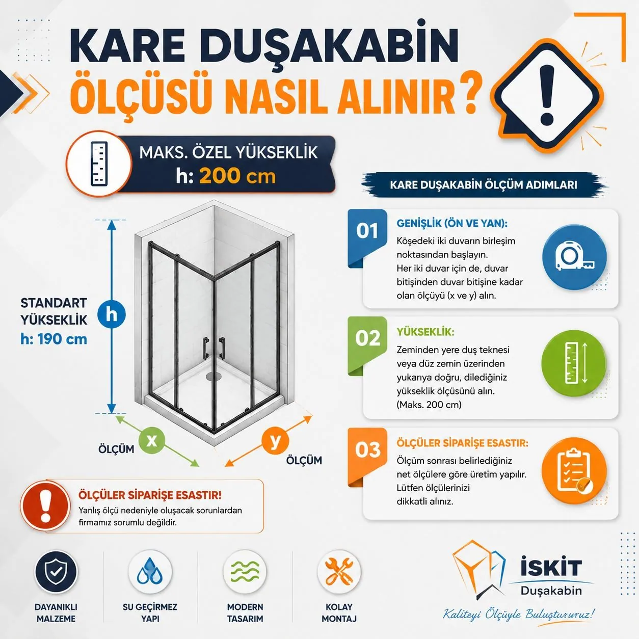 Ölçü alma rehberi