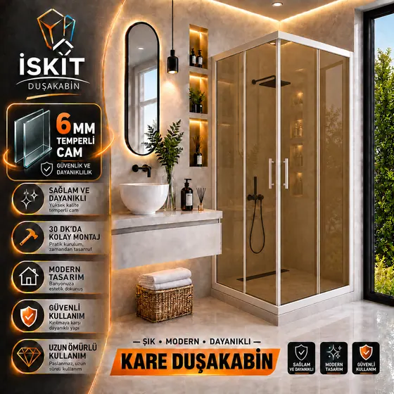 KARE ( BRONZ Cam) ( Beyaz ) Profil Modellerimiz