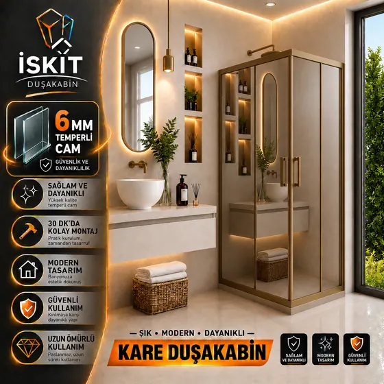 KARE ( Reflekte Aynalı Cam ) (Bronz) Profil Modellerimiz